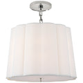 VISUAL COMFORT SIGNATURE, SIMPLE SCALLOP HANGING SHADE, PENDANT LIGHT SHADES