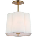 VISUAL COMFORT SIGNATURE, SIMPLE SCALLOP HANGING SHADE, PENDANT LIGHT SHADES