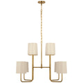 VISUAL COMFORT SIGNATURE, GO LIGHTLY CHANDELIER, CHANDELIER LIGHT