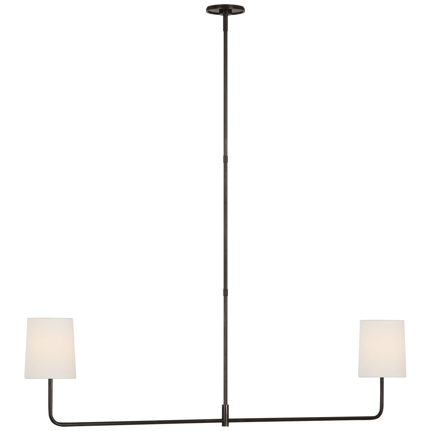 VISUAL COMFORT SIGNATURE, GO LIGHTLY LINEAR CHANDELIER, CHANDELIER LIGHT