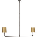 VISUAL COMFORT SIGNATURE, GO LIGHTLY LINEAR CHANDELIER, CHANDELIER LIGHT