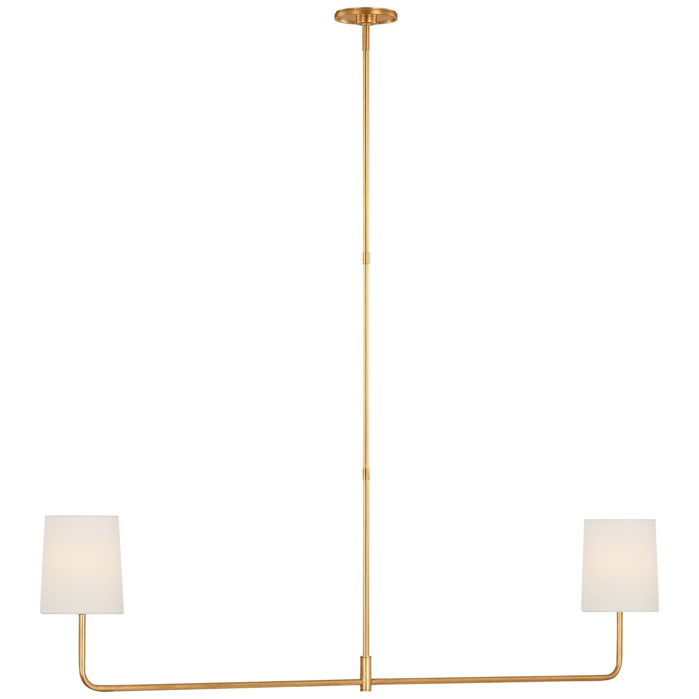 VISUAL COMFORT SIGNATURE, GO LIGHTLY LINEAR CHANDELIER, CHANDELIER LIGHT