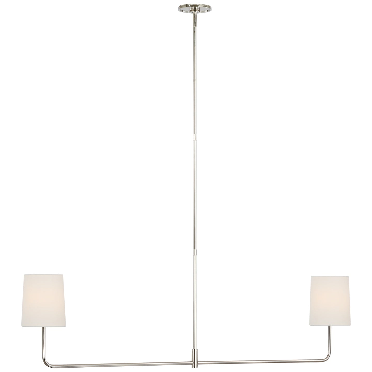 VISUAL COMFORT SIGNATURE, GO LIGHTLY LINEAR CHANDELIER, CHANDELIER LIGHT