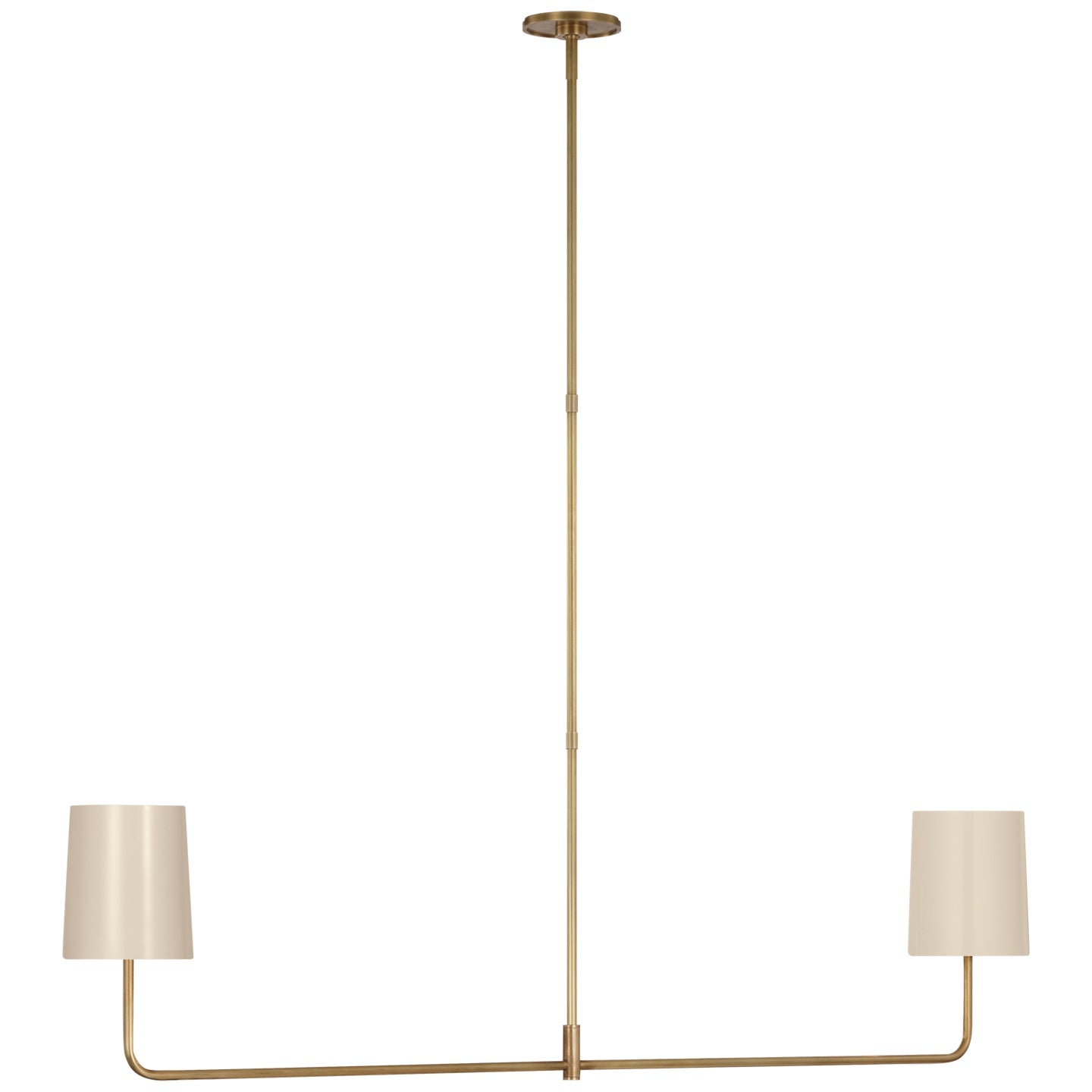 VISUAL COMFORT SIGNATURE, GO LIGHTLY LINEAR CHANDELIER, CHANDELIER LIGHT