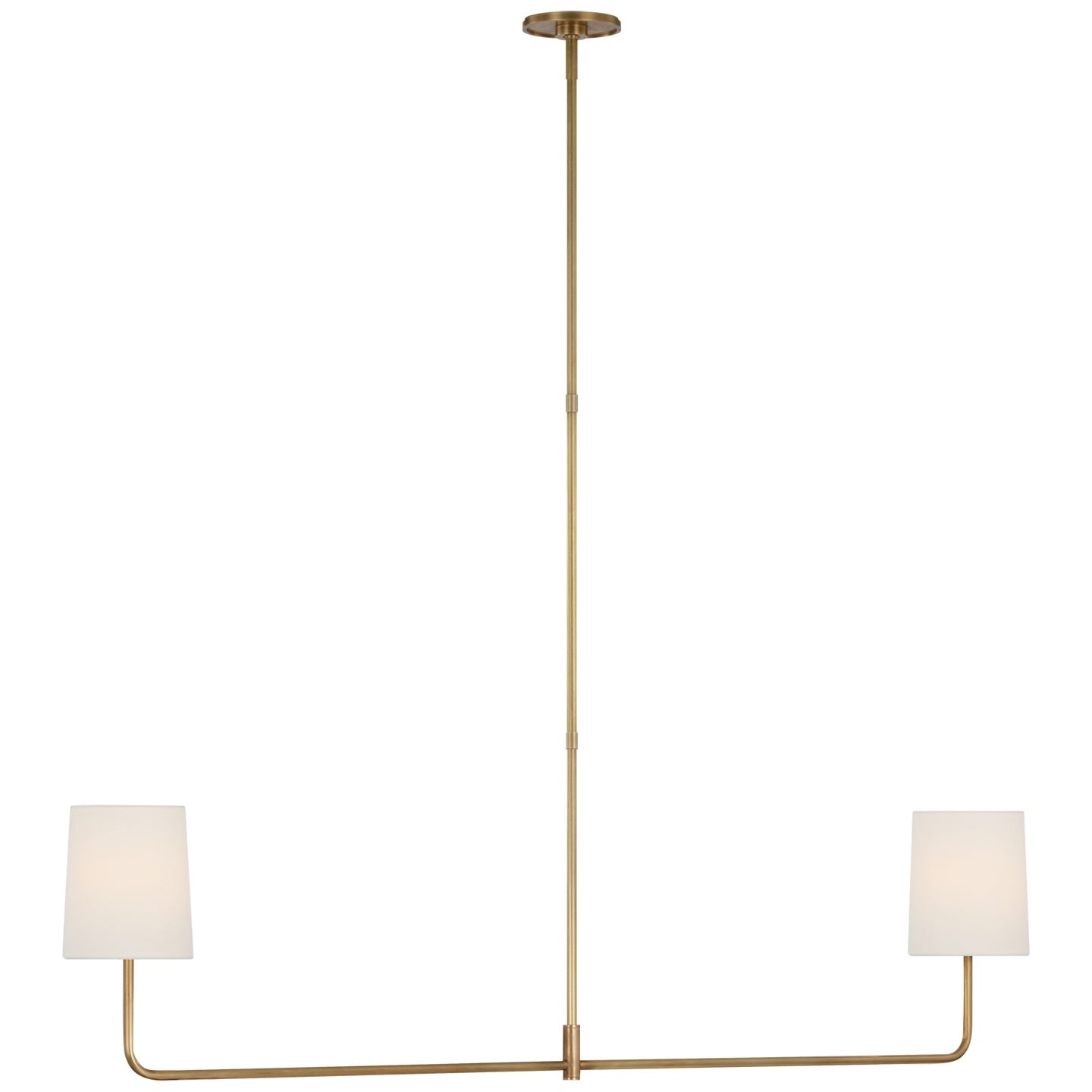 VISUAL COMFORT SIGNATURE, GO LIGHTLY LINEAR CHANDELIER, CHANDELIER LIGHT