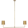 VISUAL COMFORT SIGNATURE, GO LIGHTLY LINEAR CHANDELIER, CHANDELIER LIGHT