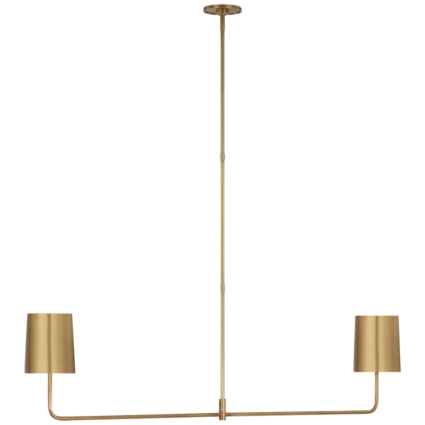 VISUAL COMFORT SIGNATURE, GO LIGHTLY LINEAR CHANDELIER, CHANDELIER LIGHT