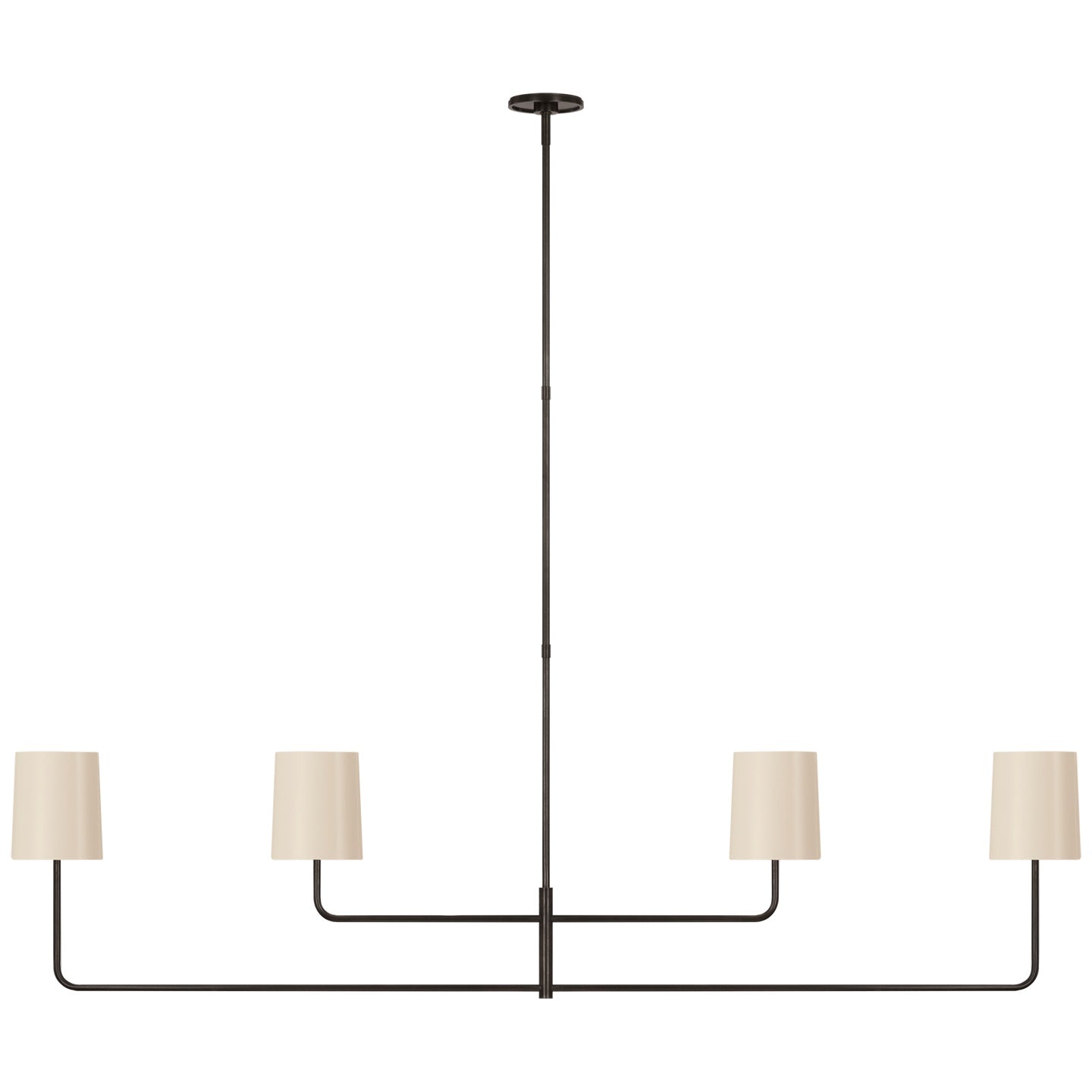 VISUAL COMFORT SIGNATURE, GO LIGHTLY LINEAR CHANDELIER, CHANDELIER LIGHT