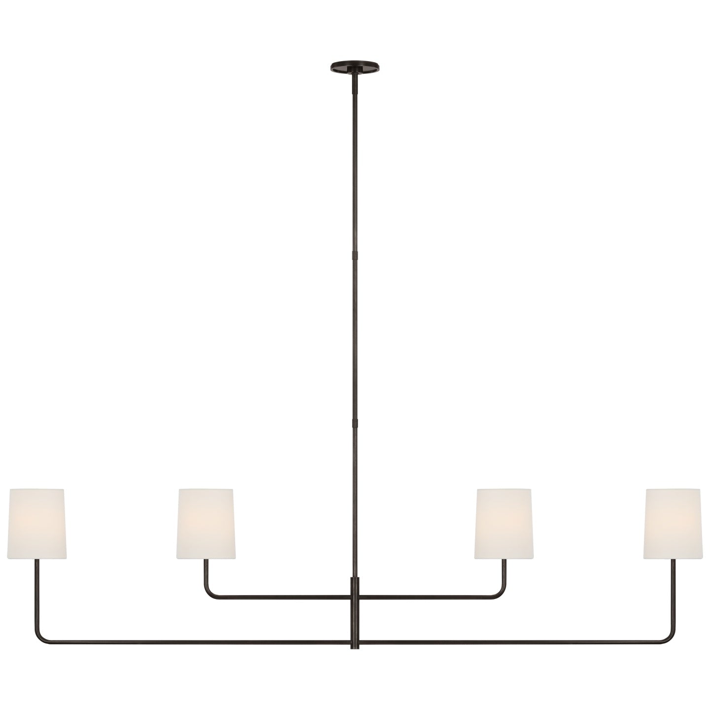 VISUAL COMFORT SIGNATURE, GO LIGHTLY LINEAR CHANDELIER, CHANDELIER LIGHT