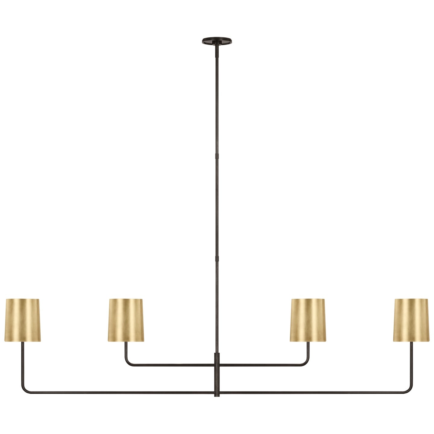 VISUAL COMFORT SIGNATURE, GO LIGHTLY LINEAR CHANDELIER, CHANDELIER LIGHT