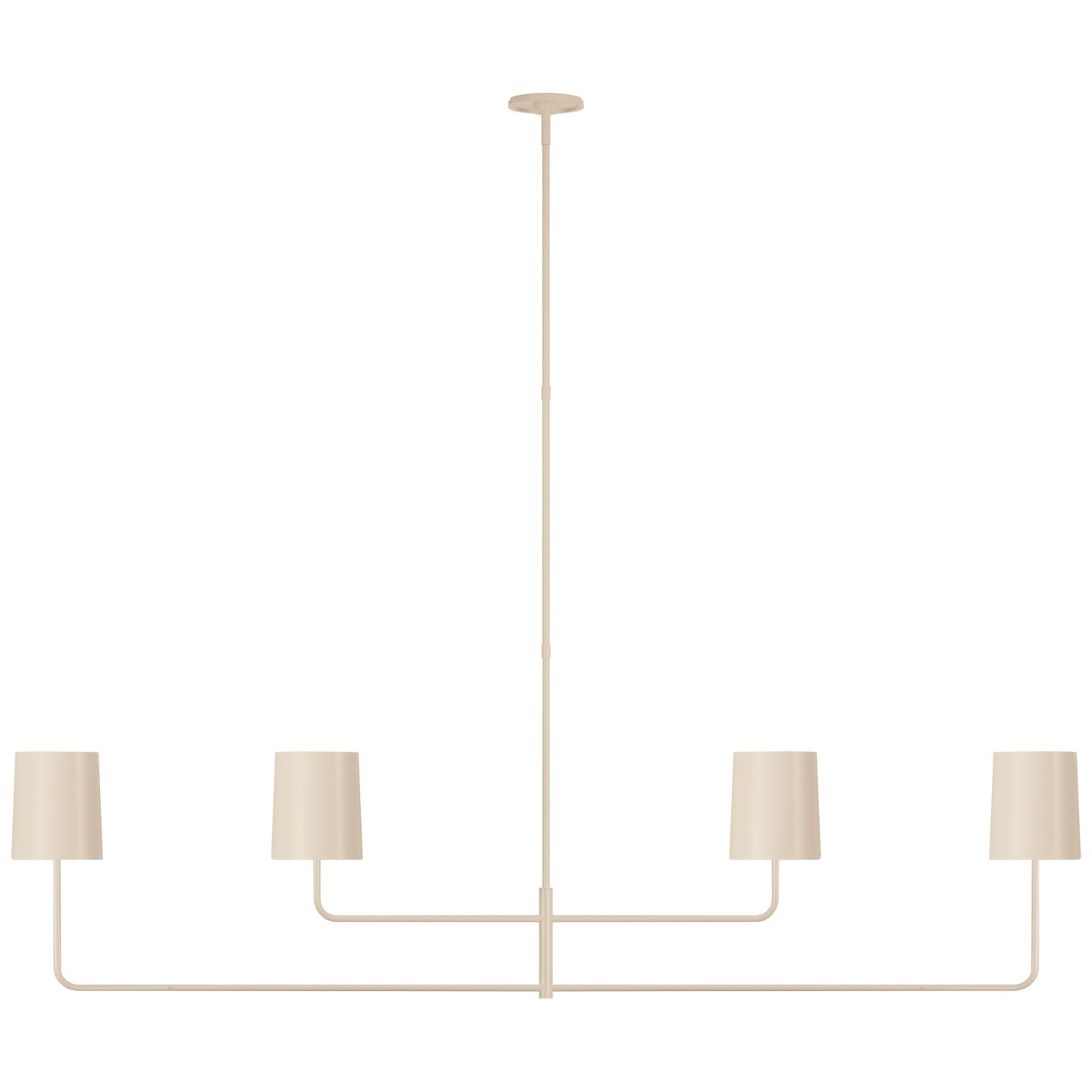 VISUAL COMFORT SIGNATURE, GO LIGHTLY LINEAR CHANDELIER, CHANDELIER LIGHT