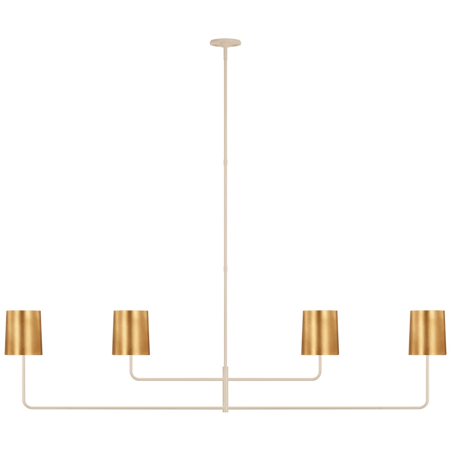 VISUAL COMFORT SIGNATURE, GO LIGHTLY LINEAR CHANDELIER, CHANDELIER LIGHT