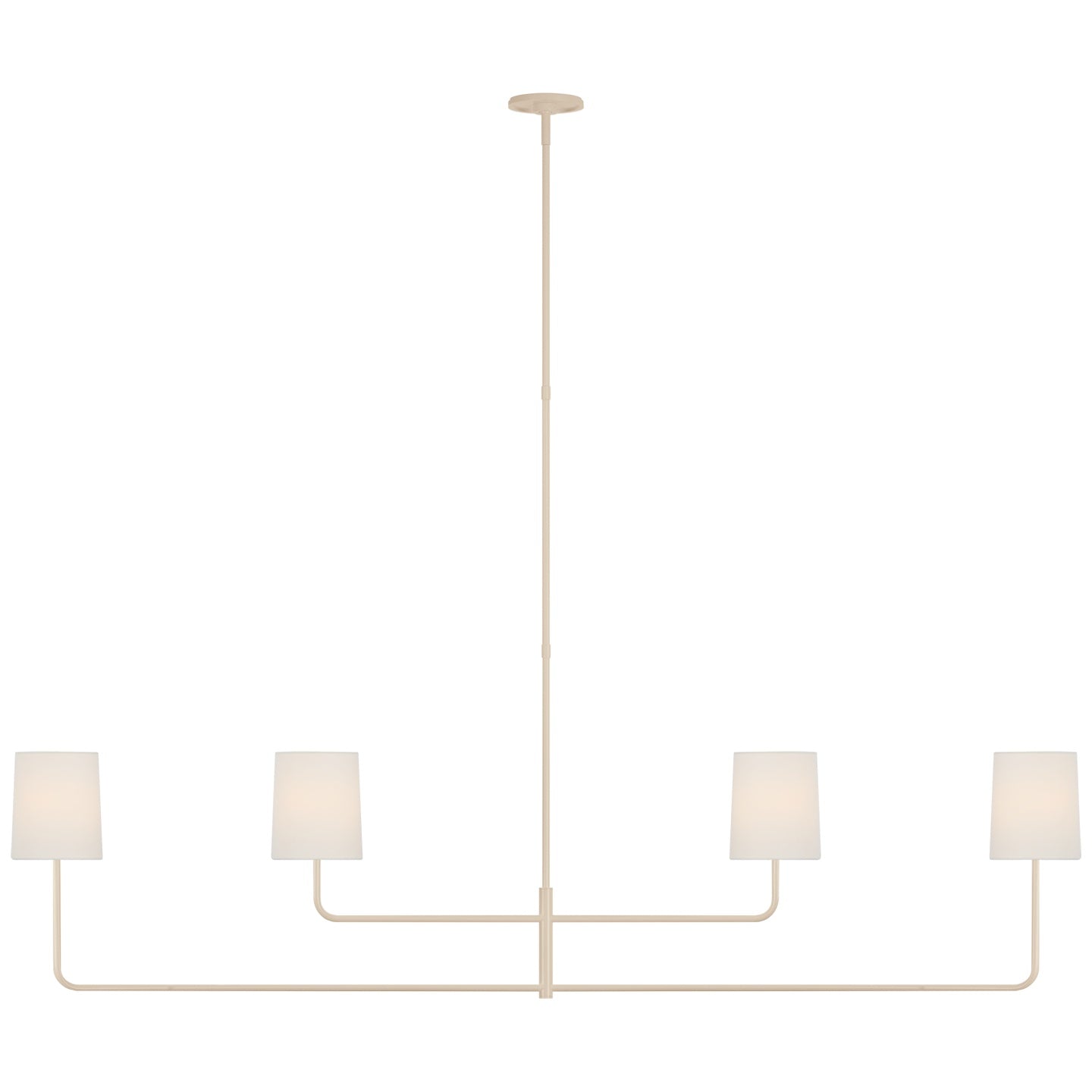 VISUAL COMFORT SIGNATURE, GO LIGHTLY LINEAR CHANDELIER, CHANDELIER LIGHT
