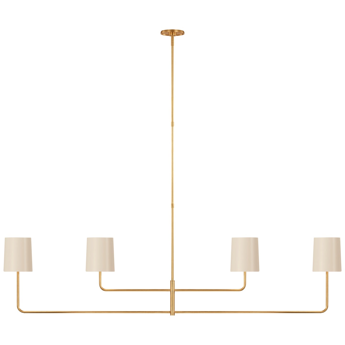 VISUAL COMFORT SIGNATURE, GO LIGHTLY LINEAR CHANDELIER, CHANDELIER LIGHT