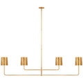VISUAL COMFORT SIGNATURE, GO LIGHTLY LINEAR CHANDELIER, CHANDELIER LIGHT