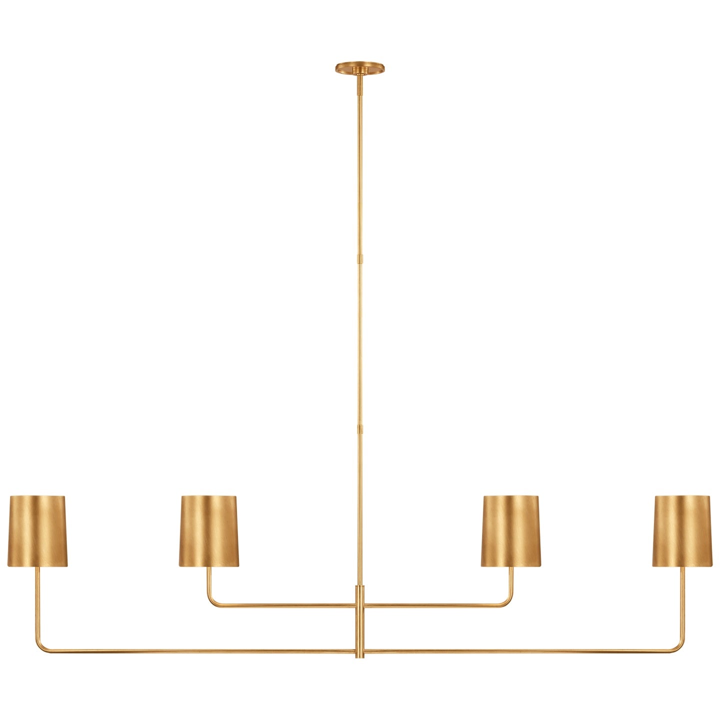 VISUAL COMFORT SIGNATURE, GO LIGHTLY LINEAR CHANDELIER, CHANDELIER LIGHT