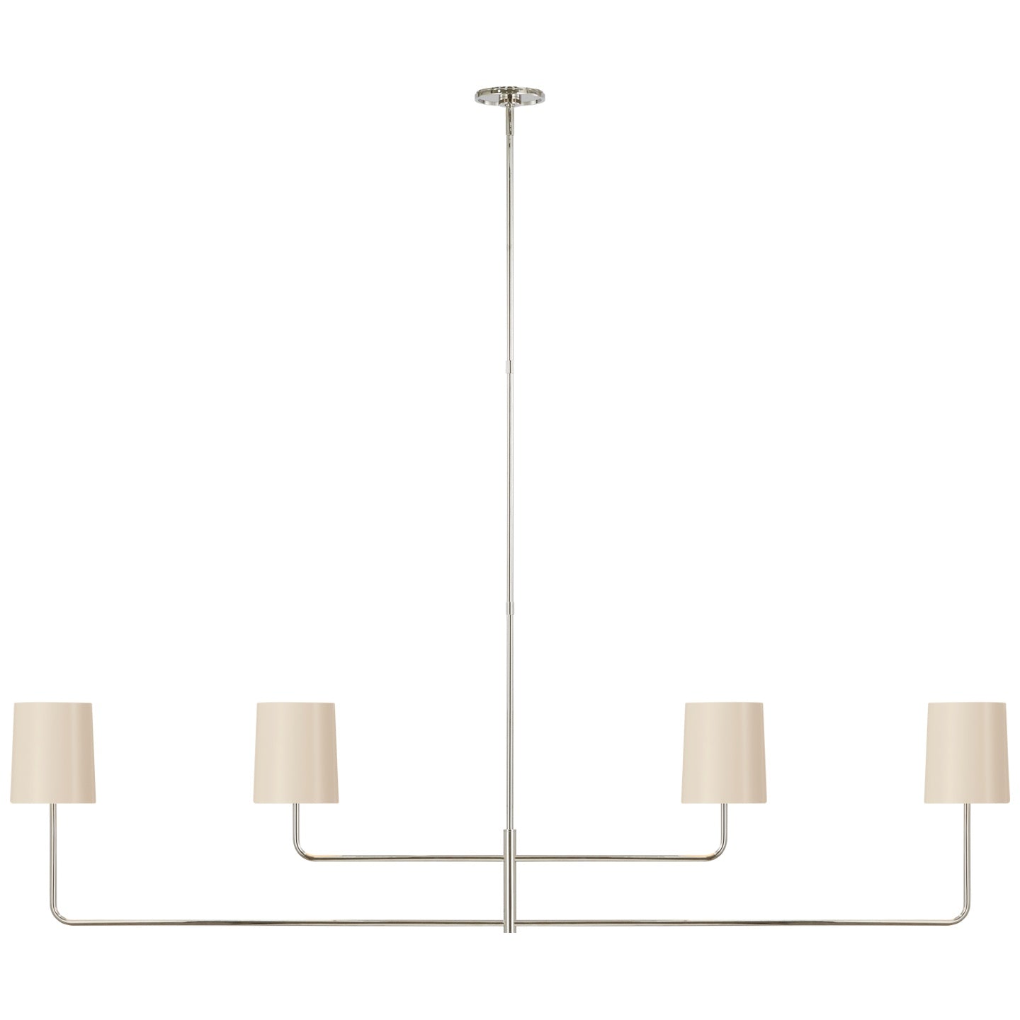 VISUAL COMFORT SIGNATURE, GO LIGHTLY LINEAR CHANDELIER, CHANDELIER LIGHT