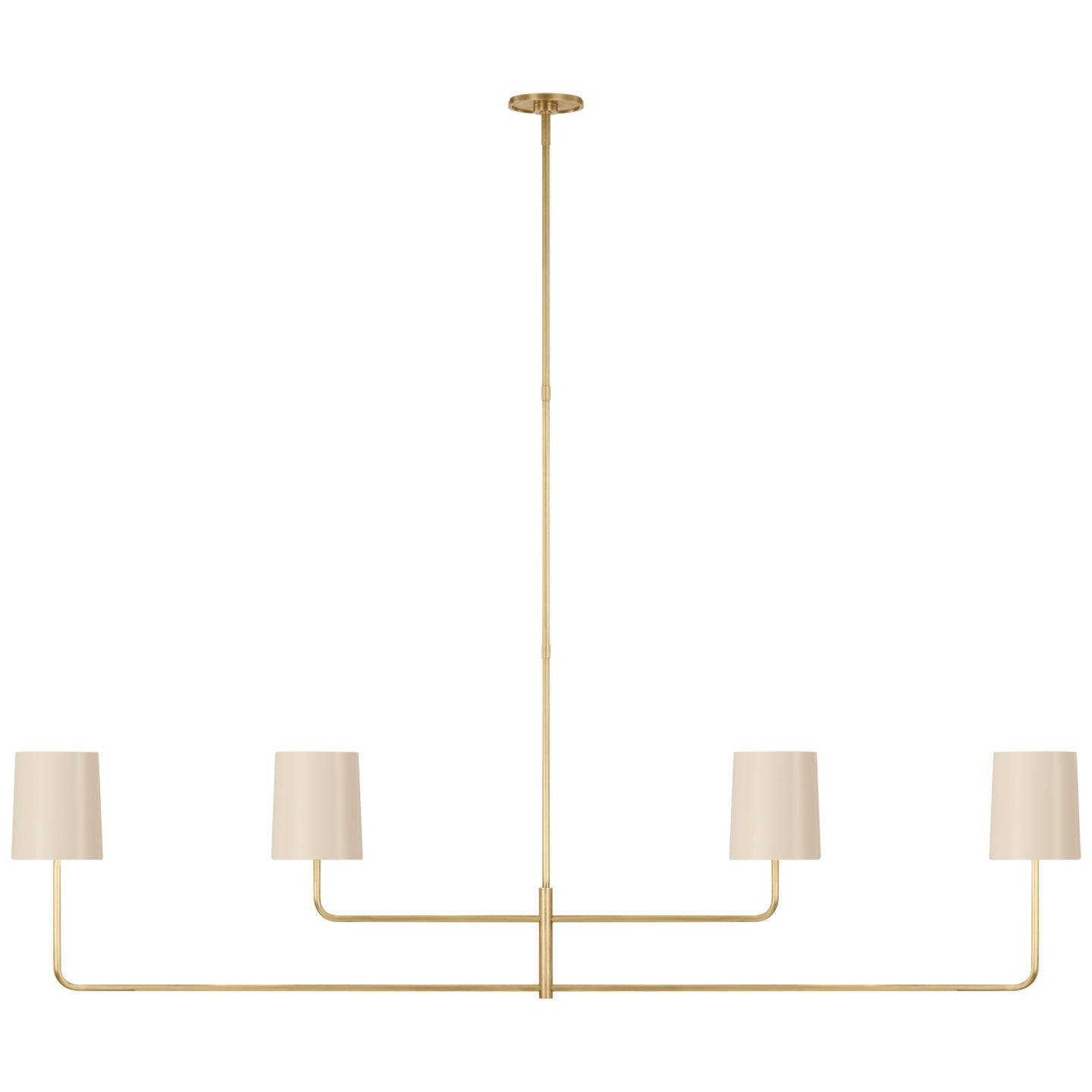 VISUAL COMFORT SIGNATURE, GO LIGHTLY LINEAR CHANDELIER, CHANDELIER LIGHT