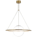 VISUAL COMFORT SIGNATURE, COSMOS RING AND ORB CHANDELIER, CHANDELIER LIGHT