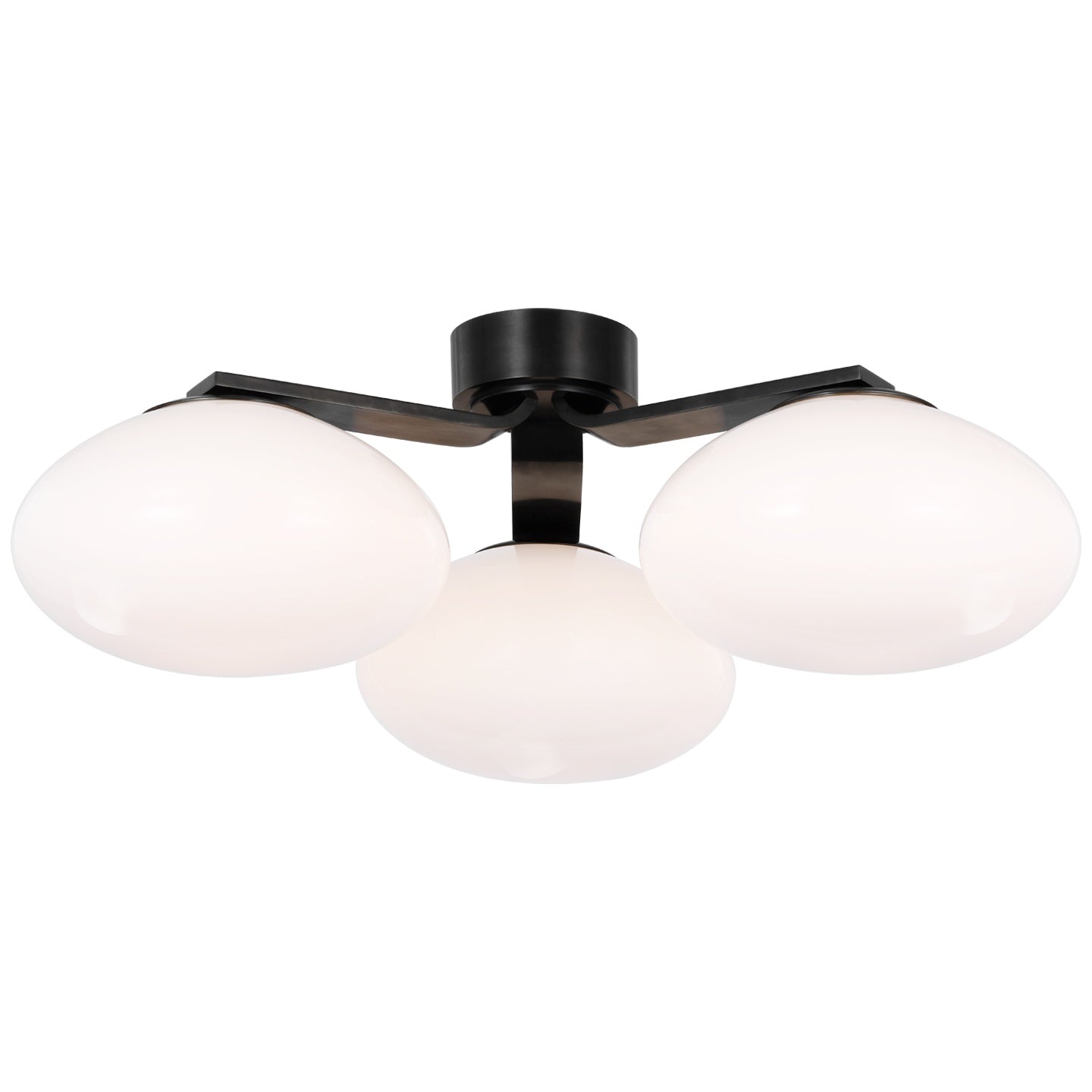 VISUAL COMFORT SIGNATURE, MARISOL TRIPLE FLUSH MOUNT, FLUSH MOUNT CEILING LIGHTS