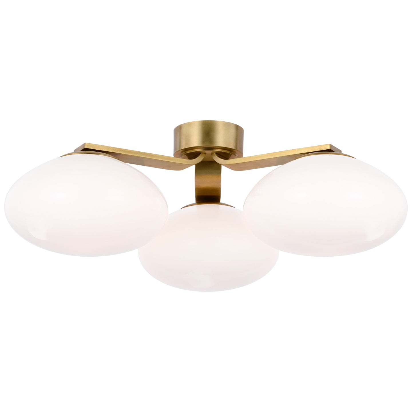 VISUAL COMFORT SIGNATURE, MARISOL TRIPLE FLUSH MOUNT, FLUSH MOUNT CEILING LIGHTS