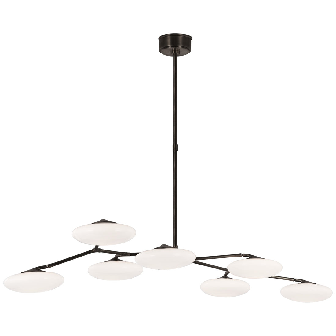VISUAL COMFORT SIGNATURE, BRINDILLE ARTICULATING LINEAR CHANDELIER, LINEAR LIGHT
