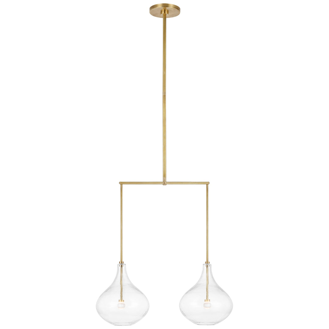 VISUAL COMFORT SIGNATURE, LOMME LINEAR CHANDELIER, LINEAR LIGHT