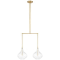 VISUAL COMFORT SIGNATURE, LOMME LINEAR CHANDELIER, LINEAR LIGHT