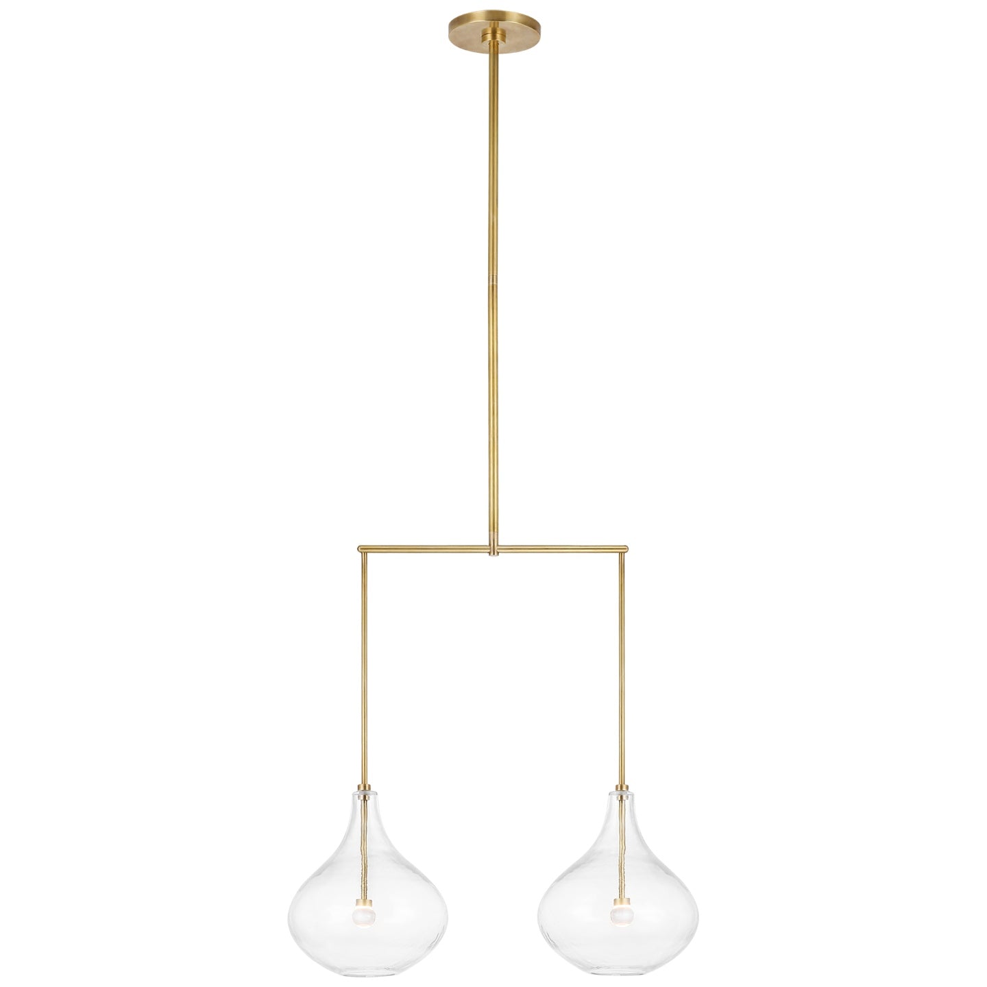 VISUAL COMFORT SIGNATURE, LOMME LINEAR CHANDELIER, LINEAR LIGHT