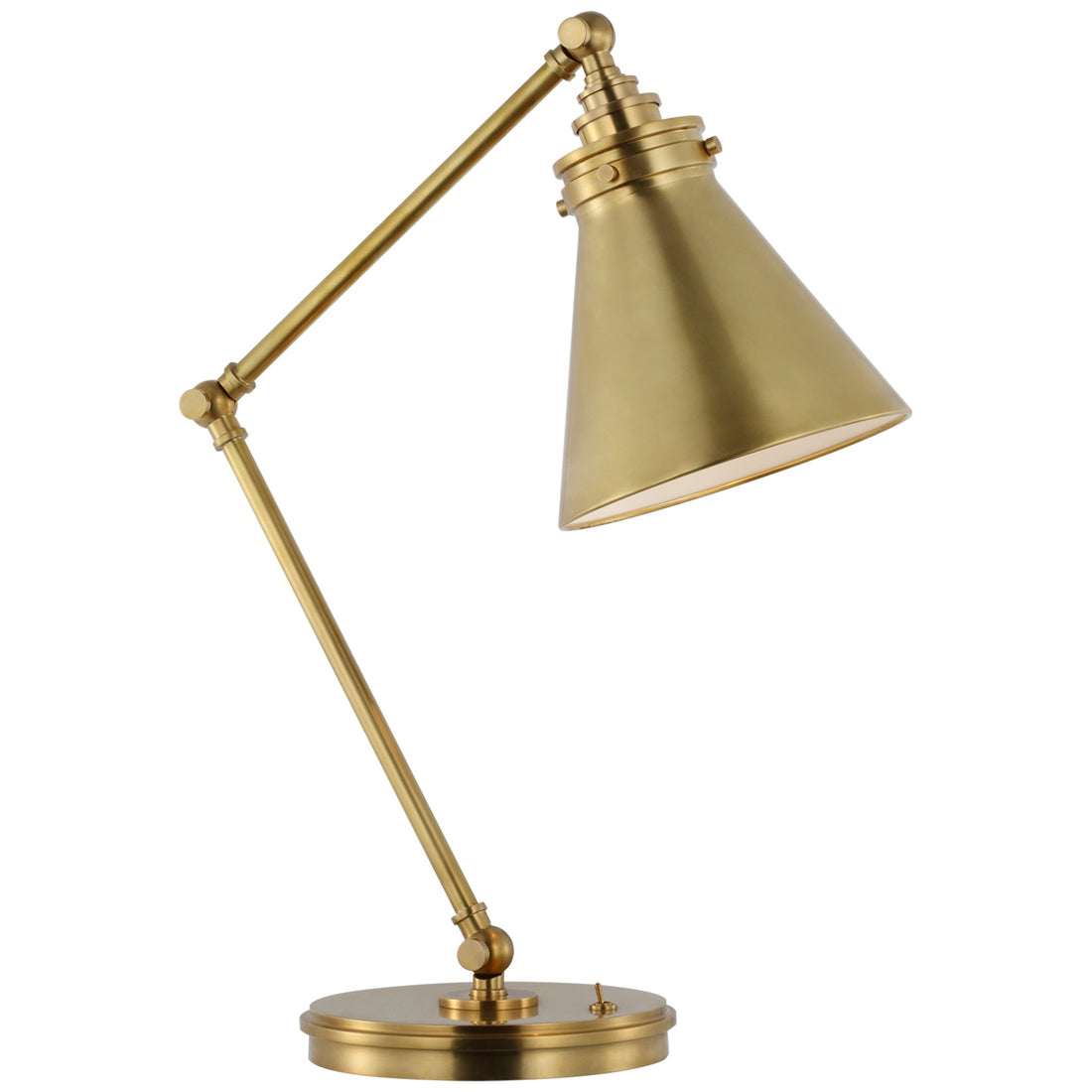 VISUAL COMFORT SIGNATURE, PARKINGTON ARTICULATING DESK LAMP, TABLE LAMPS