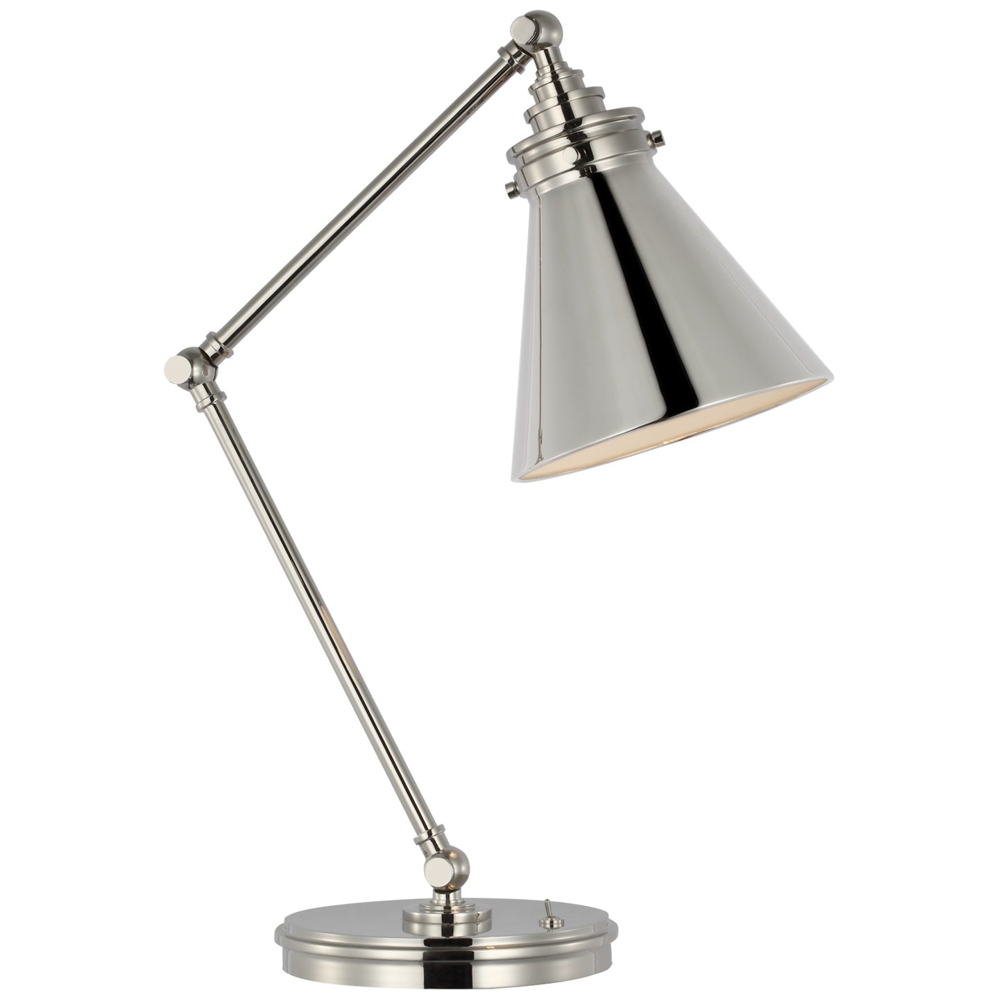VISUAL COMFORT SIGNATURE, PARKINGTON ARTICULATING DESK LAMP, TABLE LAMPS