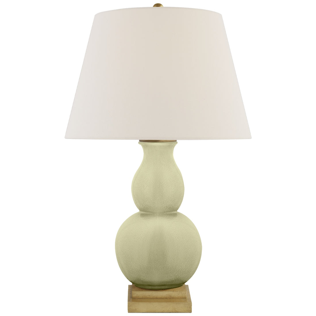 VISUAL COMFORT SIGNATURE, GOURD FORM TABLE LAMP, TABLE LAMPS