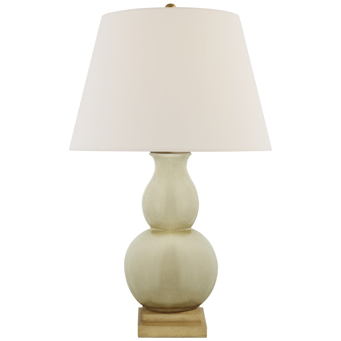 VISUAL COMFORT SIGNATURE, GOURD FORM TABLE LAMP, TABLE LAMPS