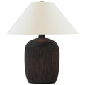 VISUAL COMFORT SIGNATURE, PORTIS COMBED ROUND TABLE LAMP, TABLE LAMPS