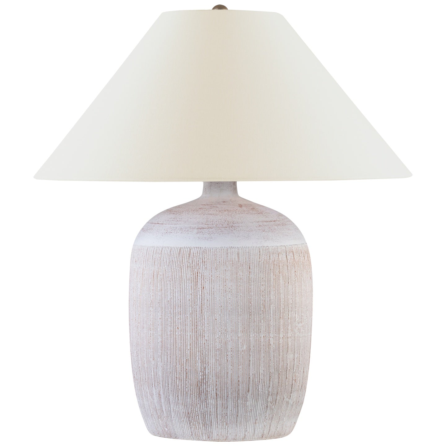 VISUAL COMFORT SIGNATURE, PORTIS COMBED ROUND TABLE LAMP, TABLE LAMPS