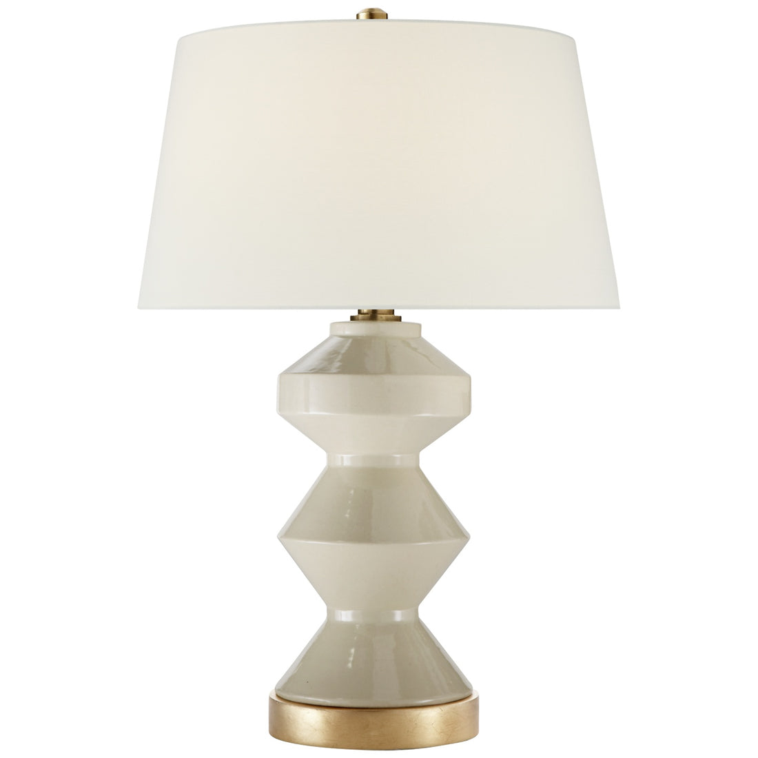 VISUAL COMFORT SIGNATURE, WELLER ZIG-ZAG TABLE LAMP, TABLE LAMPS