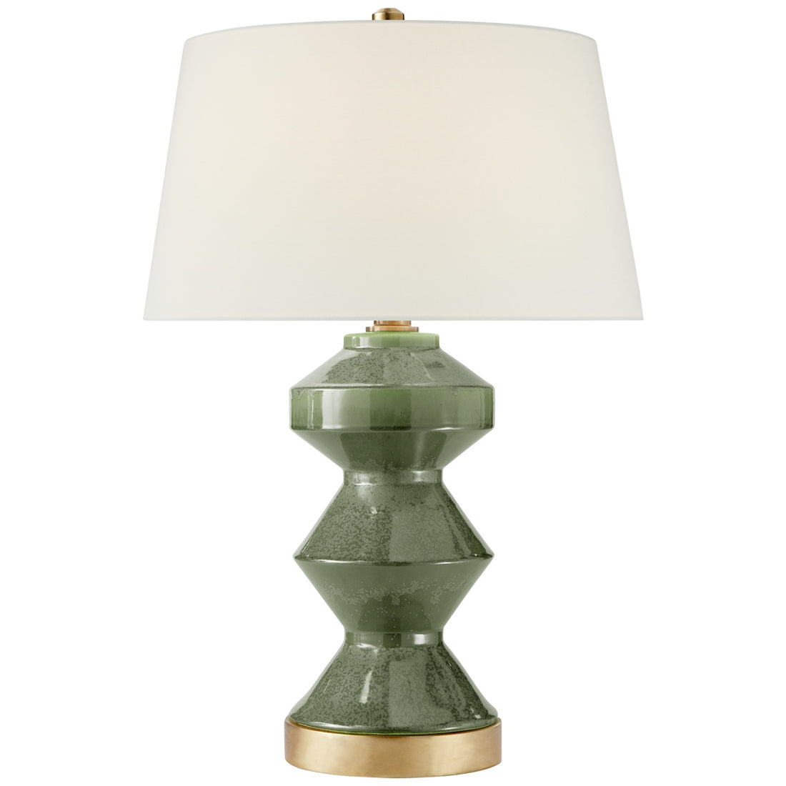 VISUAL COMFORT SIGNATURE, WELLER ZIG-ZAG TABLE LAMP, TABLE LAMPS