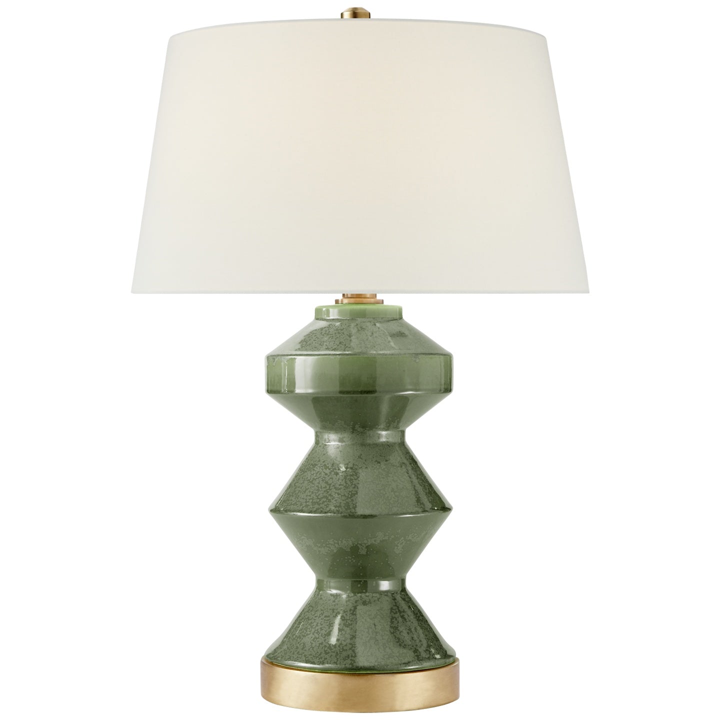 VISUAL COMFORT SIGNATURE, WELLER ZIG-ZAG TABLE LAMP, TABLE LAMPS