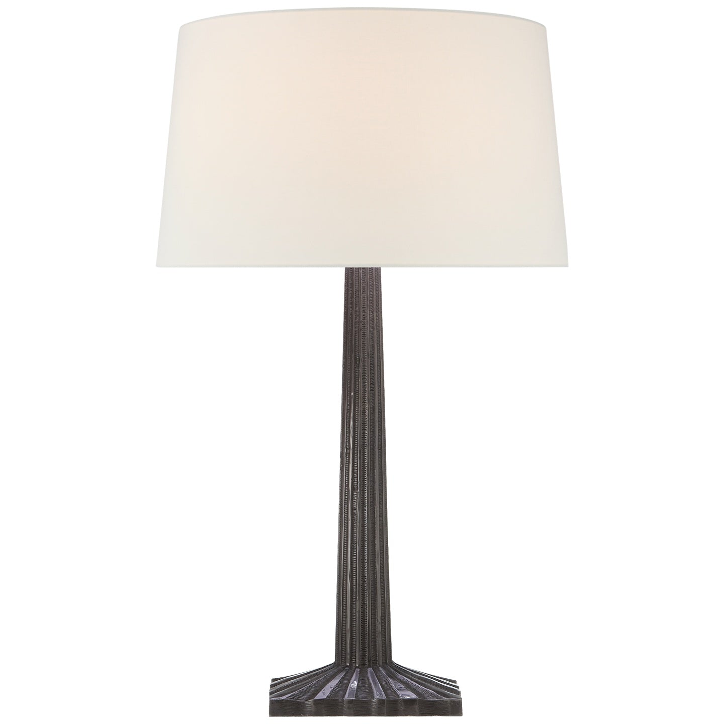 VISUAL COMFORT SIGNATURE, STRIE FLUTED COLUMN TABLE LAMP, TABLE LAMPS