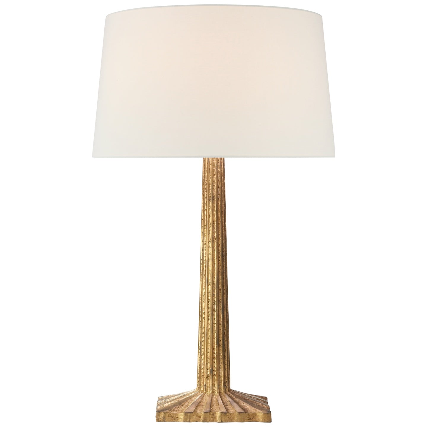 VISUAL COMFORT SIGNATURE, STRIE FLUTED COLUMN TABLE LAMP, TABLE LAMPS