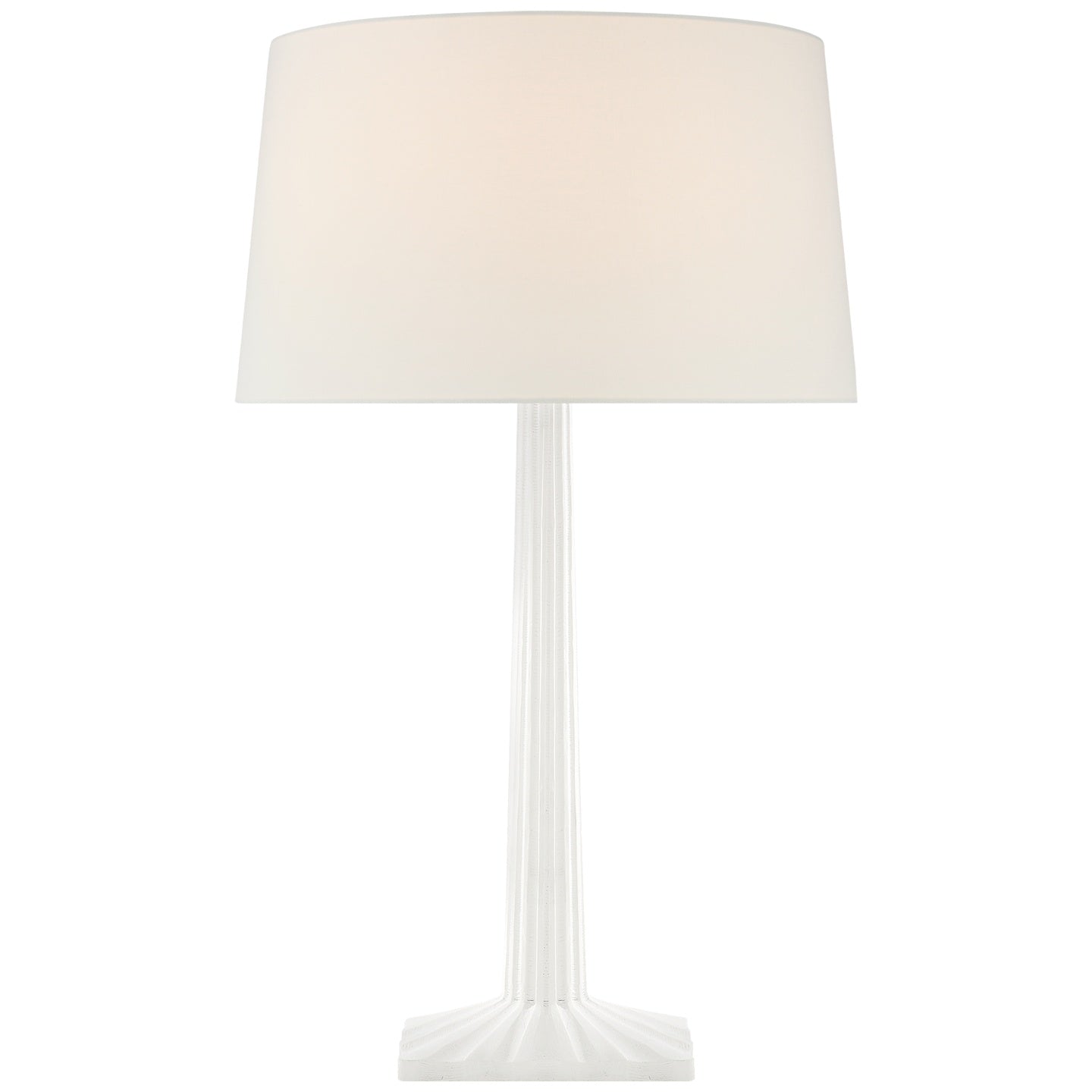 VISUAL COMFORT SIGNATURE, STRIE FLUTED COLUMN TABLE LAMP, TABLE LAMPS