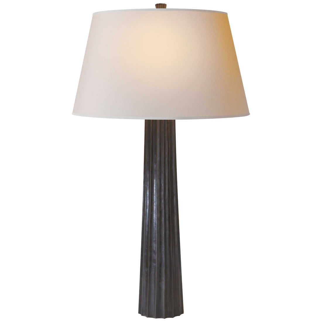 VISUAL COMFORT SIGNATURE, FLUTED SPIRE TABLE LAMP, TABLE LAMPS