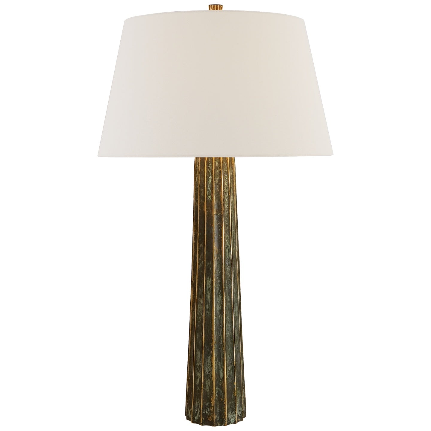 VISUAL COMFORT SIGNATURE, FLUTED SPIRE TABLE LAMP, TABLE LAMPS