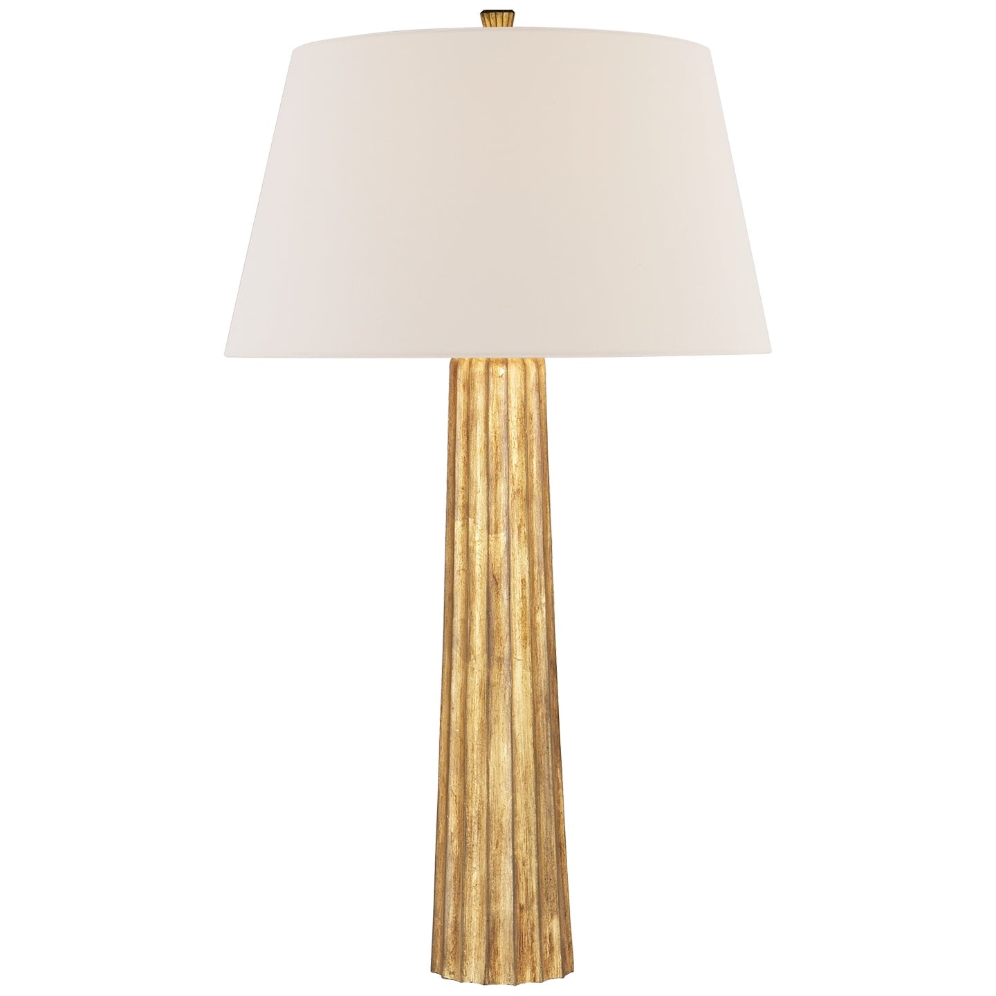 VISUAL COMFORT SIGNATURE, FLUTED SPIRE CORDLESS TABLE LAMP, TABLE LAMPS
