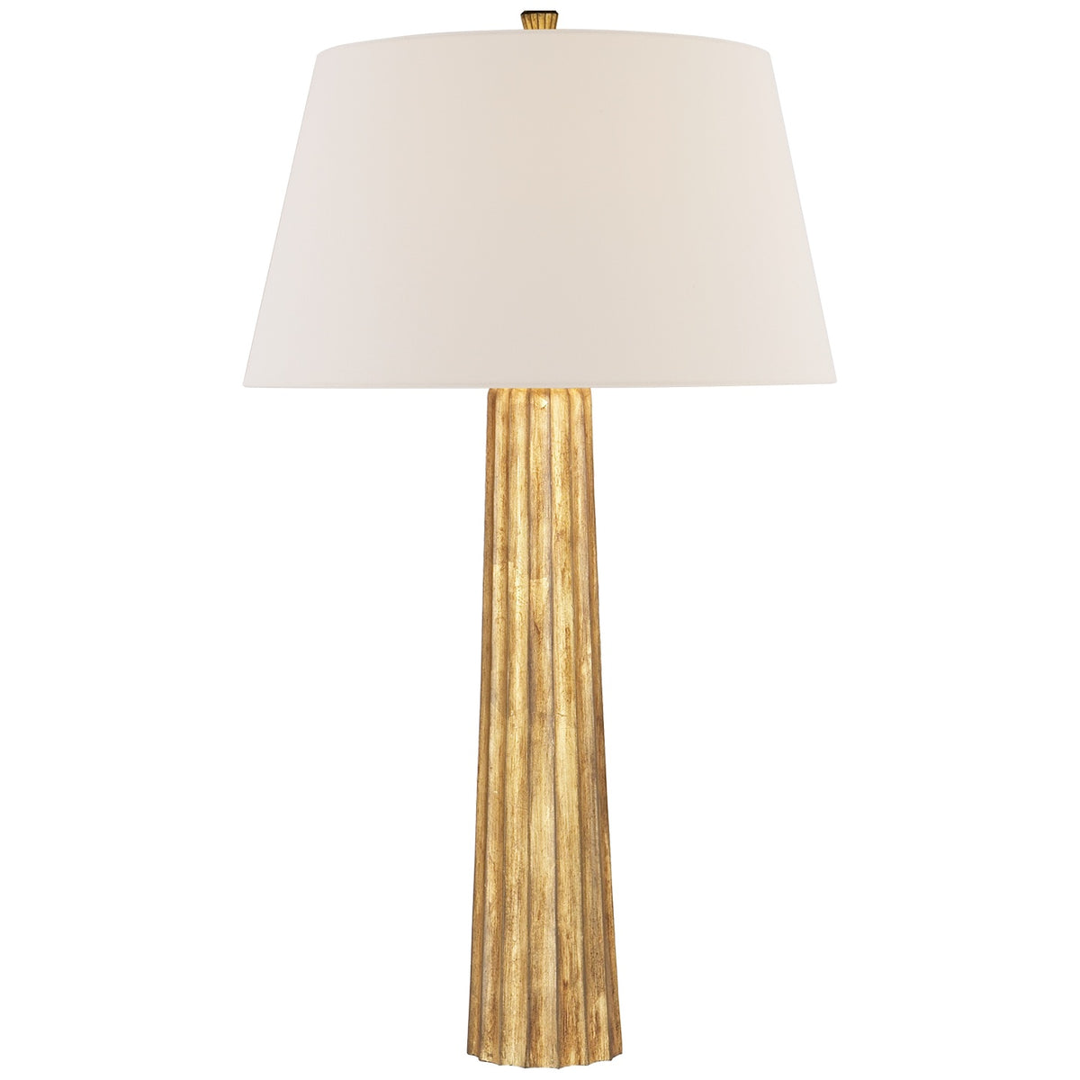 VISUAL COMFORT SIGNATURE, FLUTED SPIRE CORDLESS TABLE LAMP, TABLE LAMPS