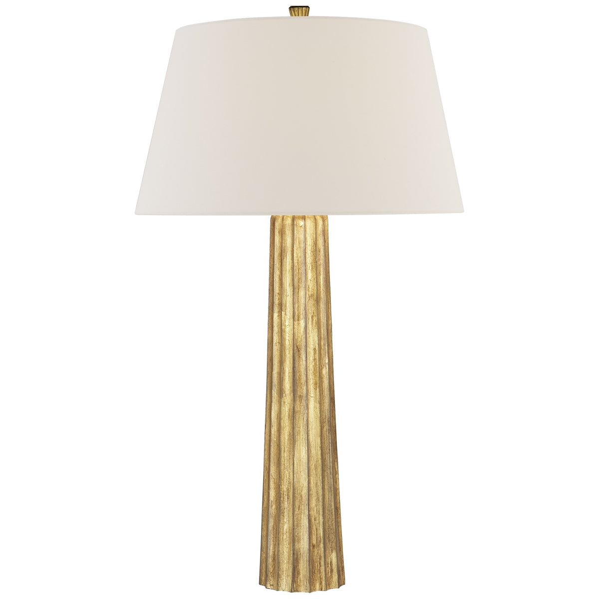 VISUAL COMFORT SIGNATURE, FLUTED SPIRE TABLE LAMP, TABLE LAMPS