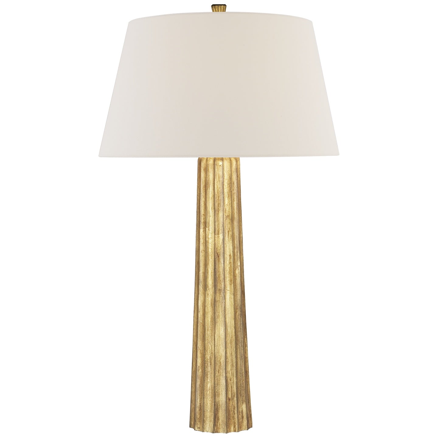 VISUAL COMFORT SIGNATURE, FLUTED SPIRE TABLE LAMP, TABLE LAMPS