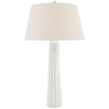 VISUAL COMFORT SIGNATURE, FLUTED SPIRE CORDLESS TABLE LAMP, TABLE LAMPS