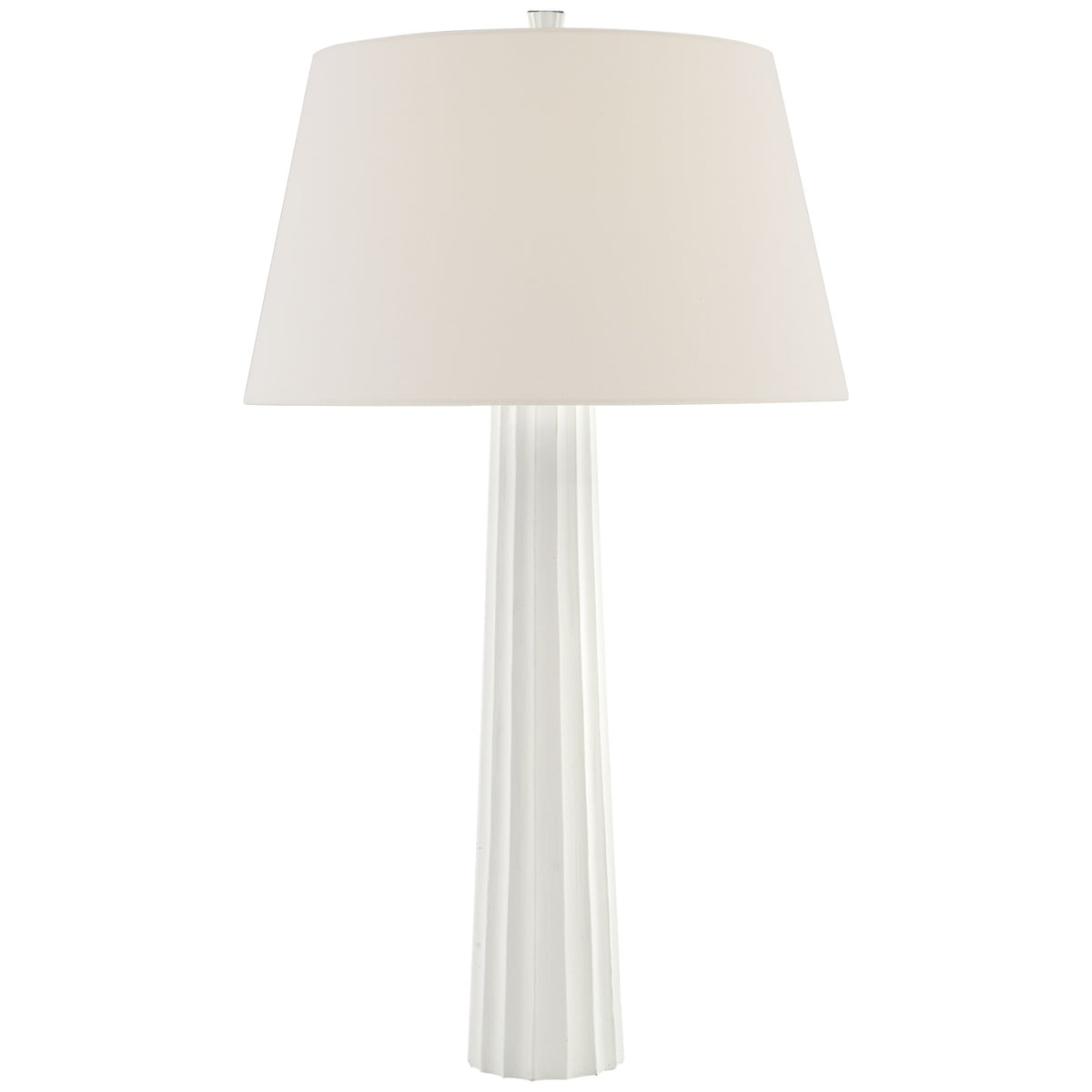 VISUAL COMFORT SIGNATURE, FLUTED SPIRE TABLE LAMP, TABLE LAMPS