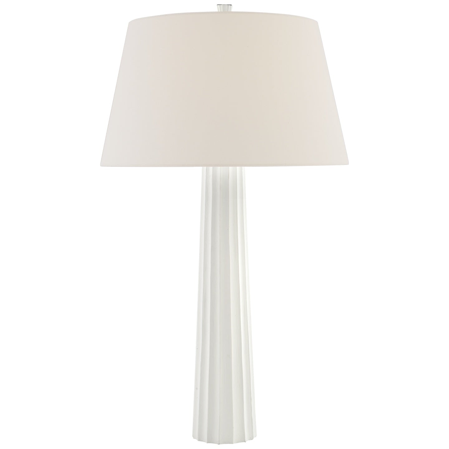 VISUAL COMFORT SIGNATURE, FLUTED SPIRE TABLE LAMP, TABLE LAMPS